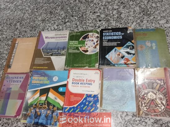 11th Commerce without maths books 2024-2025