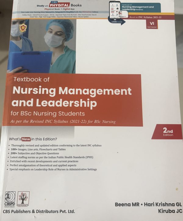 Textbook of Nursing Management and Leadership