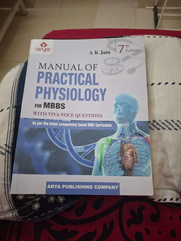 Manual of practical physiology by ak jain