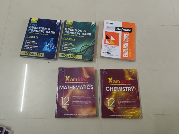 Reference books (pw),xam idea ,all in one