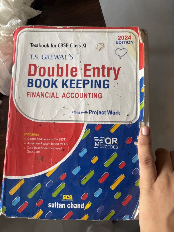 T.S. Grewal’s. Double entry book keeping