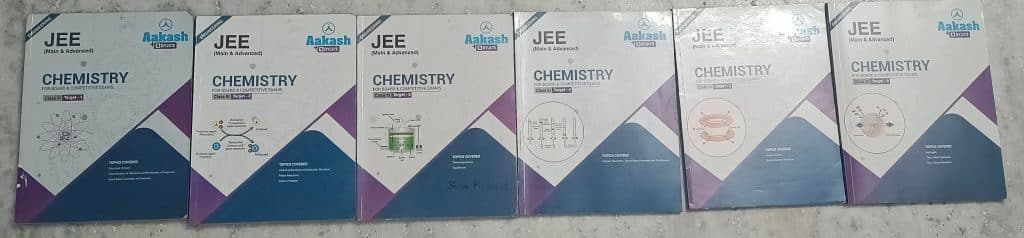 Aakash JEE Class 11 PCM – Complete Target 1 to 6