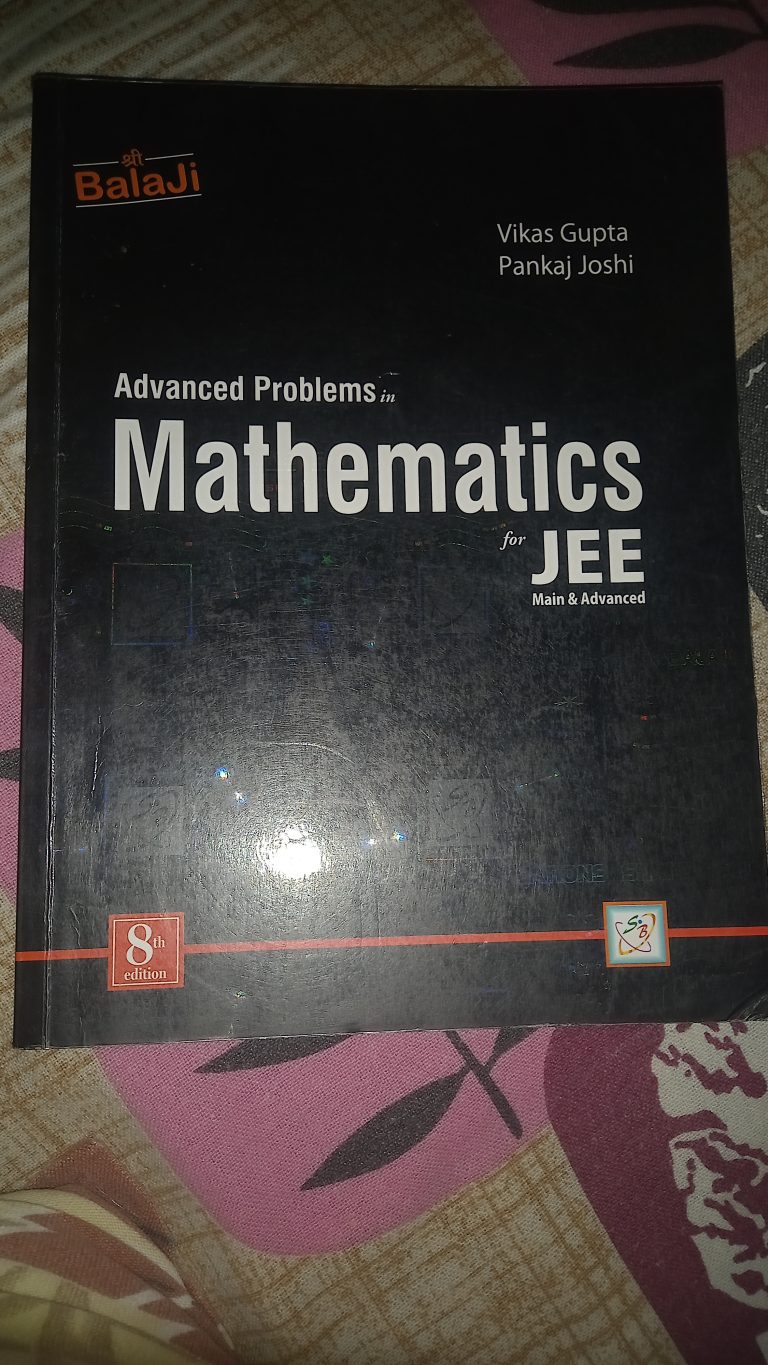 Advanced Problems in Mathematics for JEE Main and