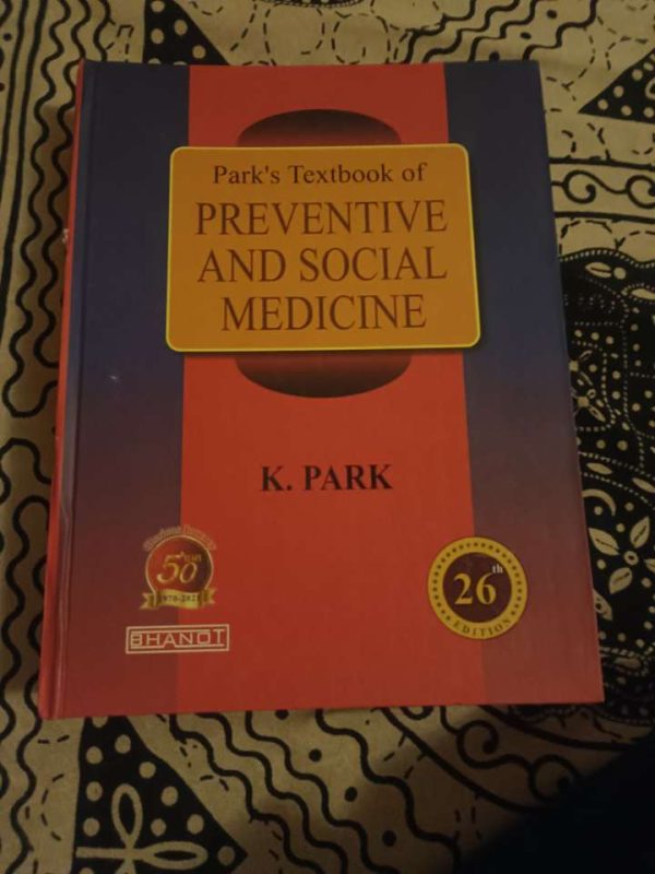 Preventive and social medicine 26 edition