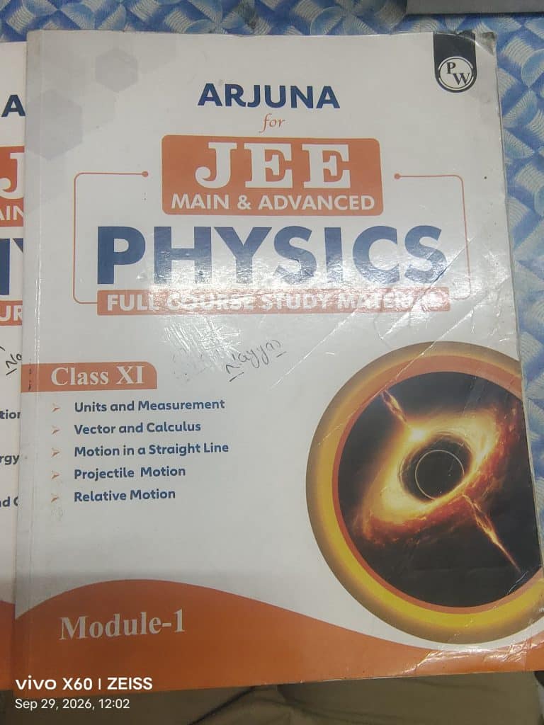 Arjuna for JEE MAIN & ADVANCED PHYSICS FULL COURSE