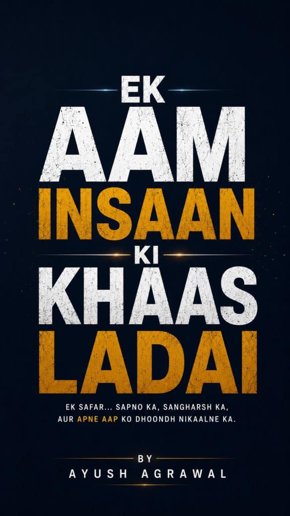 EK AAM INSAAN KI KHAAS LADAi By Ayush Agrawal