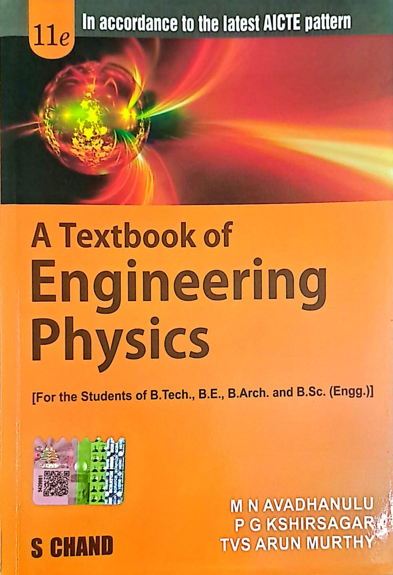 A Textbook of Engineering physics