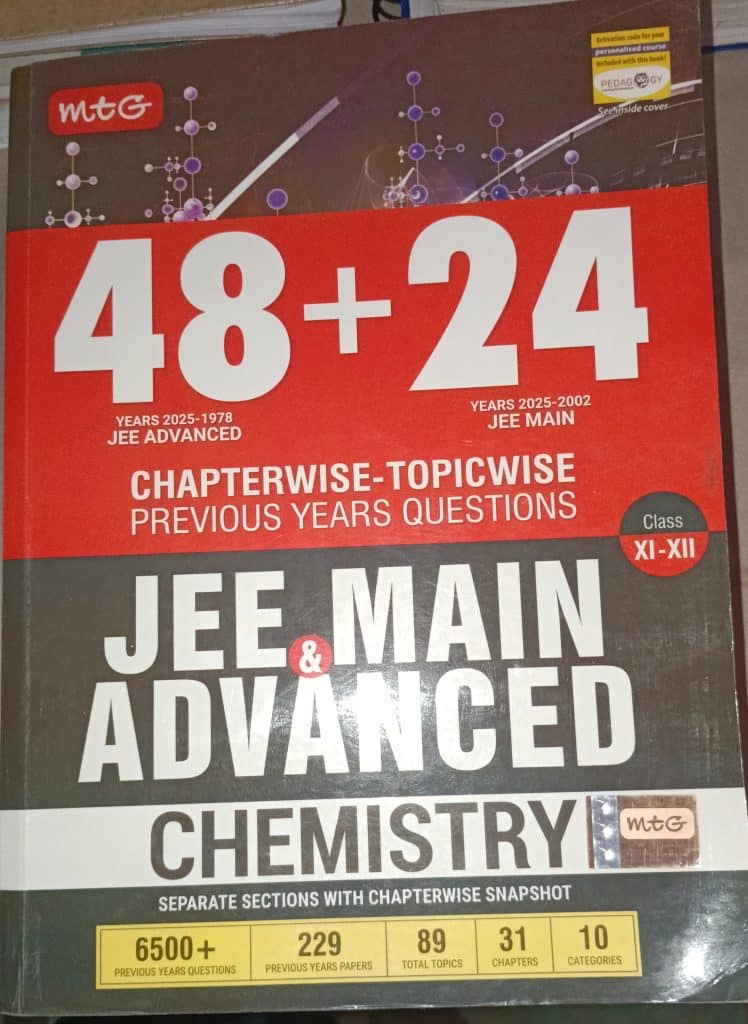 MTG, JEE MAINS & ADVANCED PYQ 2026 edition photo 2