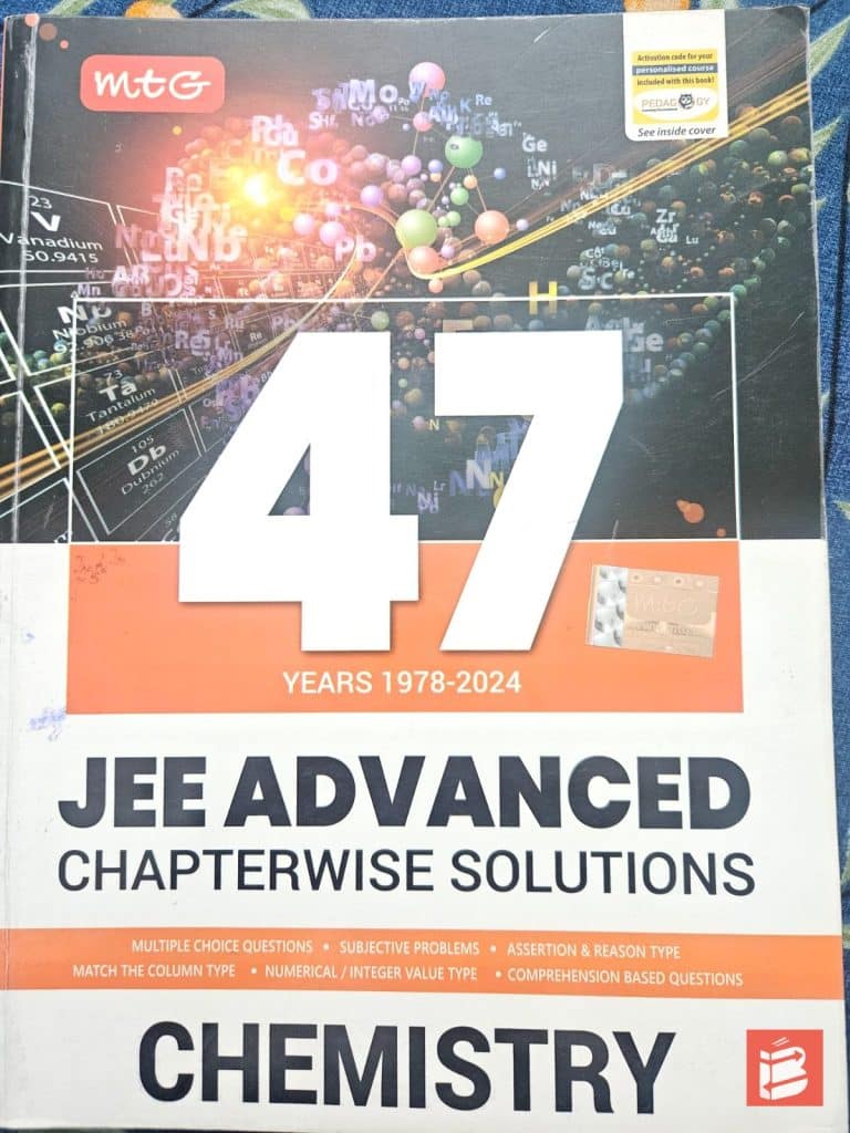 47 years Jee Advance Chapter wise solution Chemistry