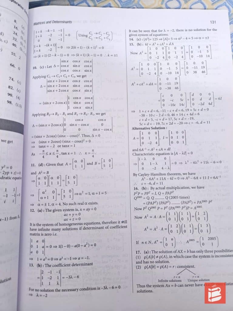 47 years Jee Advance Chapter wise solution Maths photo 3