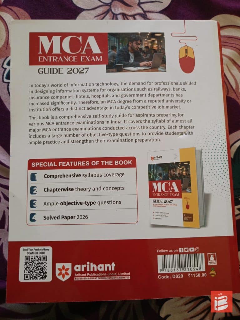 Arihant mca entrance exam photo 2
