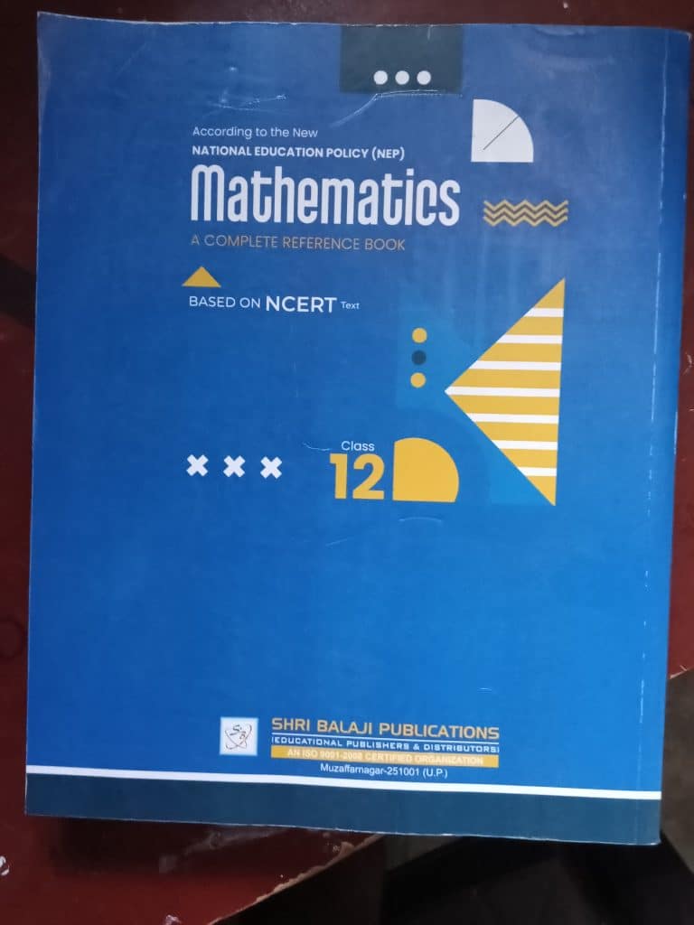 Mathematics Class 12 – Dr. Sudhir Kumar Pundir – S photo 2