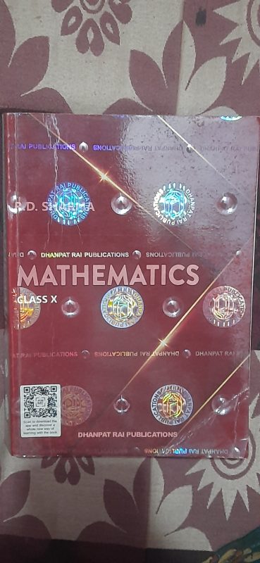 R.D Sharma Class 10th Mathematics + MCQ Booklet