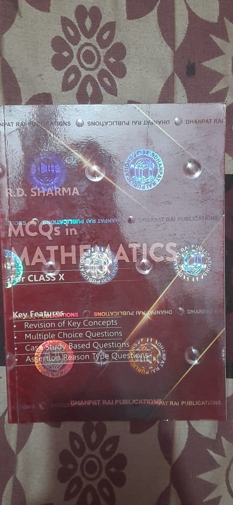 R.D Sharma Class 10th Mathematics + MCQ Booklet photo 2