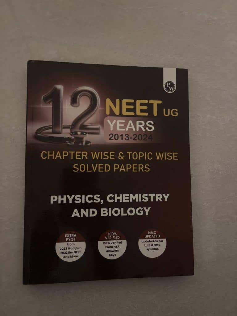 12 Years Neet Pyq PW