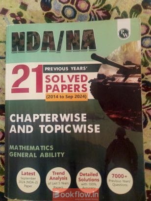 Nda/Na 21 pyqs book