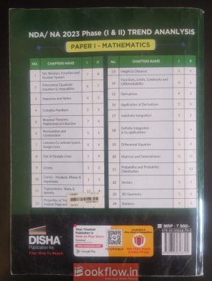 DISHA PYQs Book for NDA 1 2027