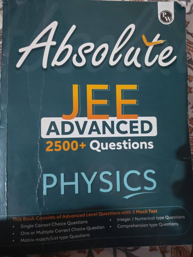 Absolute jee advanced physics with 2500 question