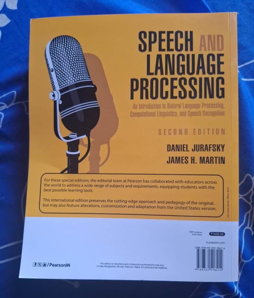 Speech and Language Processing photo 2