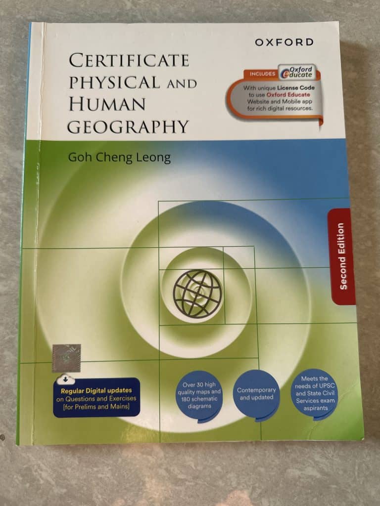 Certificate Physical and Human geography