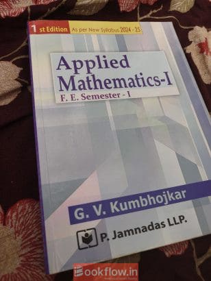 Applied Mathematics 1- G.V. Kumbhojkar Sem 1