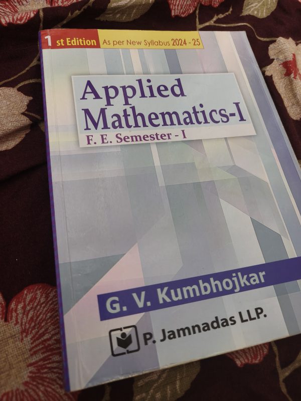 Applied Mathematics 1- G.V. Kumbhojkar Sem 1