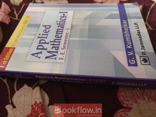 Applied Mathematics 1- G.V. Kumbhojkar Sem 1