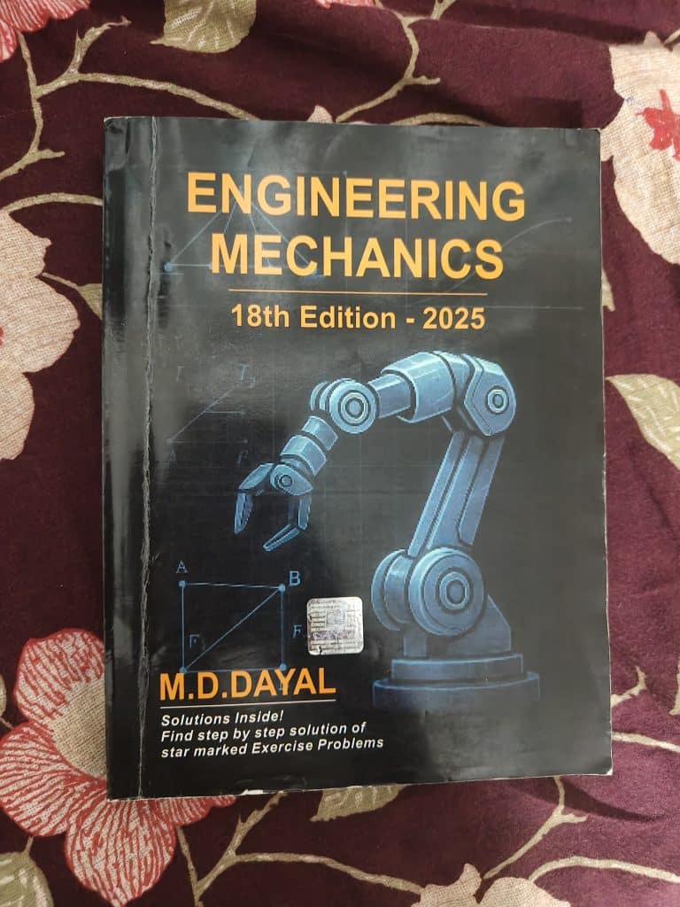 M.D Dayal – Mechanics Sem 1 Engineering
