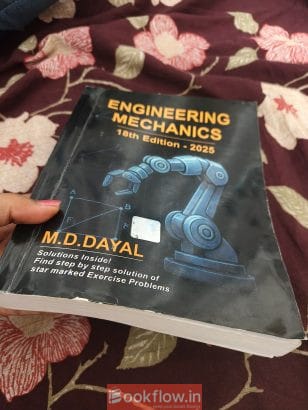 M.D Dayal – Mechanics Sem 1 Engineering