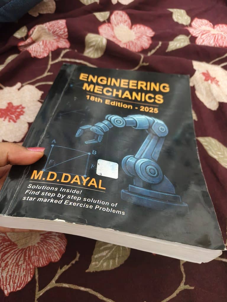 M.D Dayal – Mechanics Sem 1 Engineering photo 2