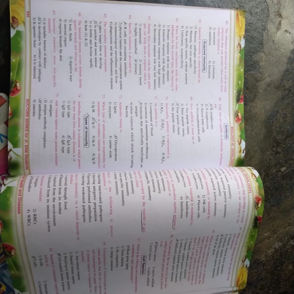 Sri chaitanya inter (11th and 12th) bipc material photo 3