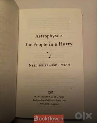Astrophysics for people in a hurry ( Hard cover)