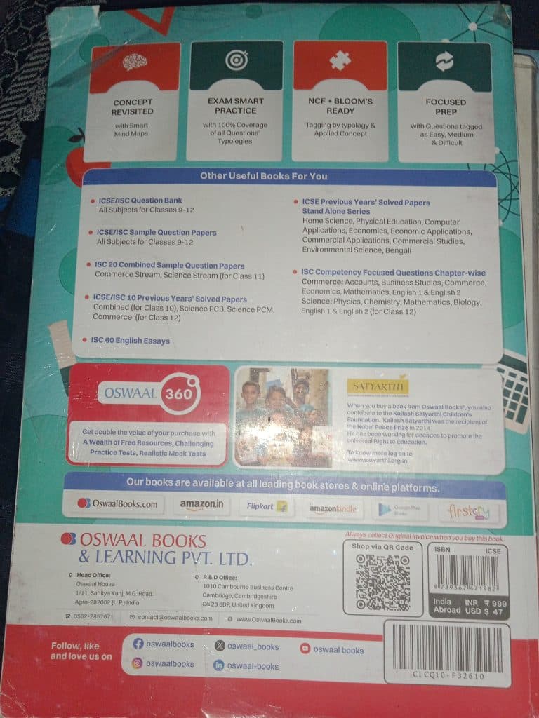 oswal icse class 10th competency focused questions photo 2
