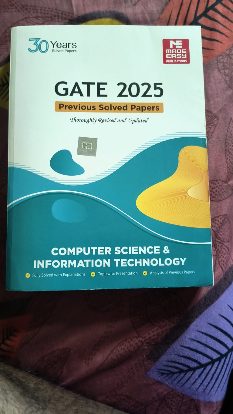 Made easy GATE pyq 2025