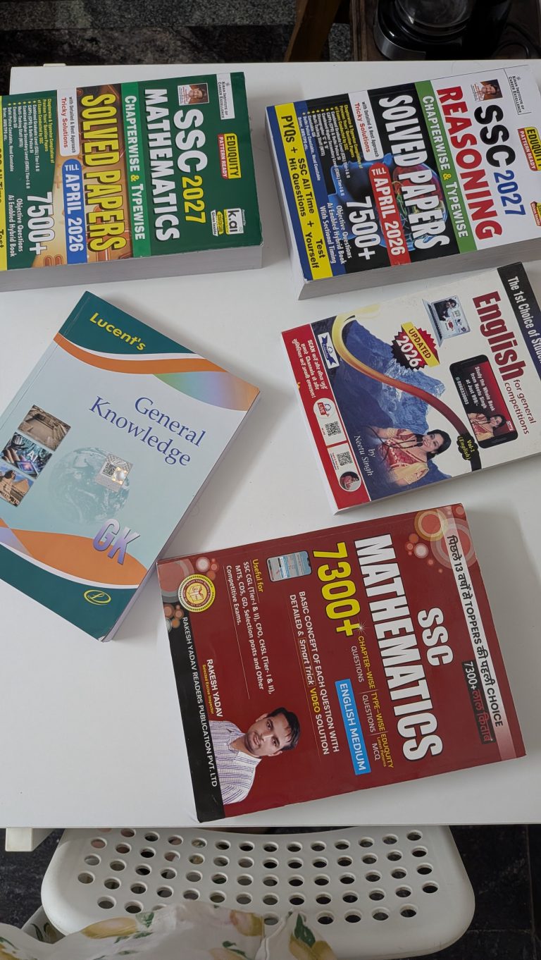 SSC CGL Preparation Books