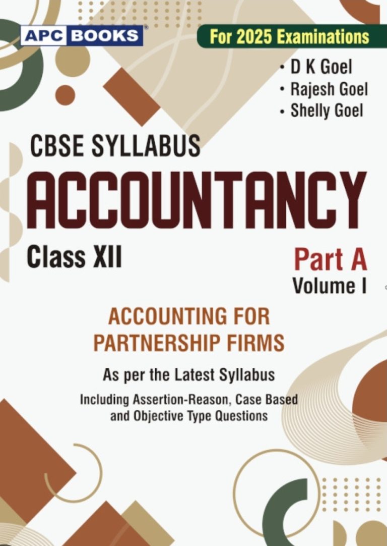 Dk goel Accountancy class 12 part A volume 1