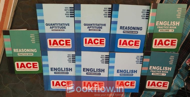 IACE English, Aptitude & Reasoning Books