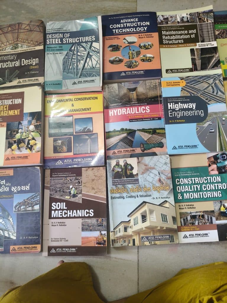B.E civil engineering books