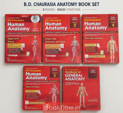 BD Chaurasiya anatomy all volumes