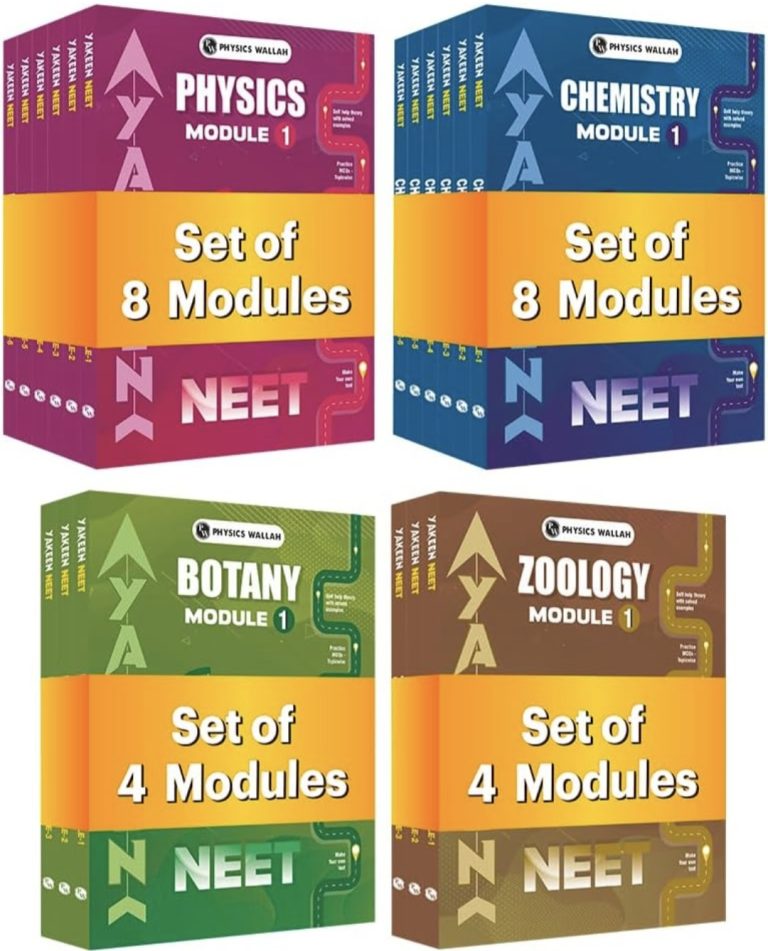Physics wallah yakeen 2027 neet modules