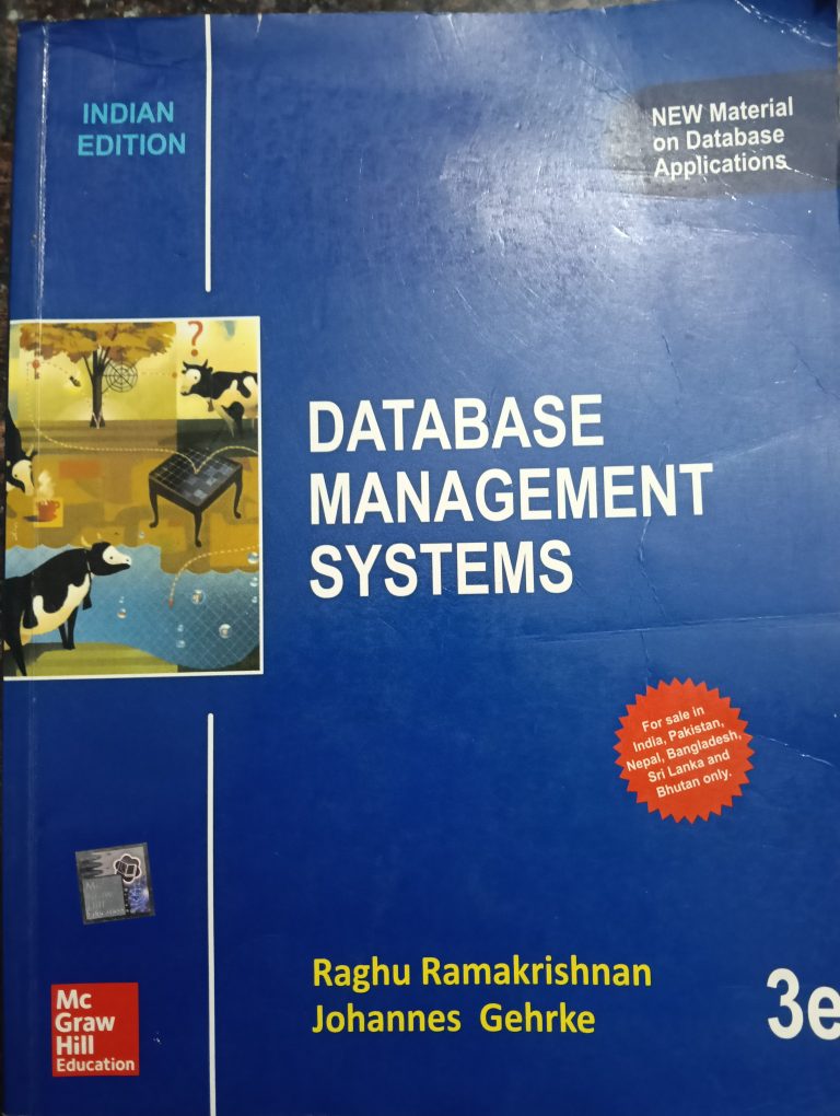 Database Management Systems 3rd Edition – Ramakris
