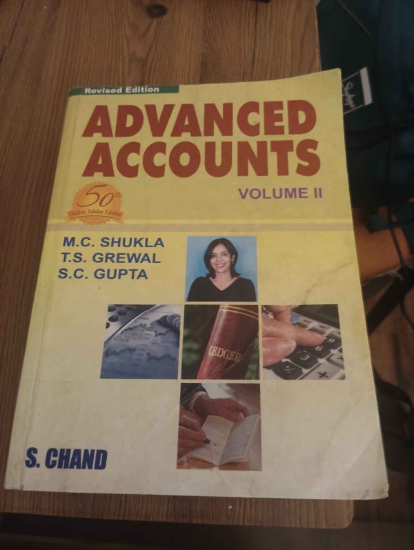 Advanced Accounts vol II by mc shukla,ts grewal