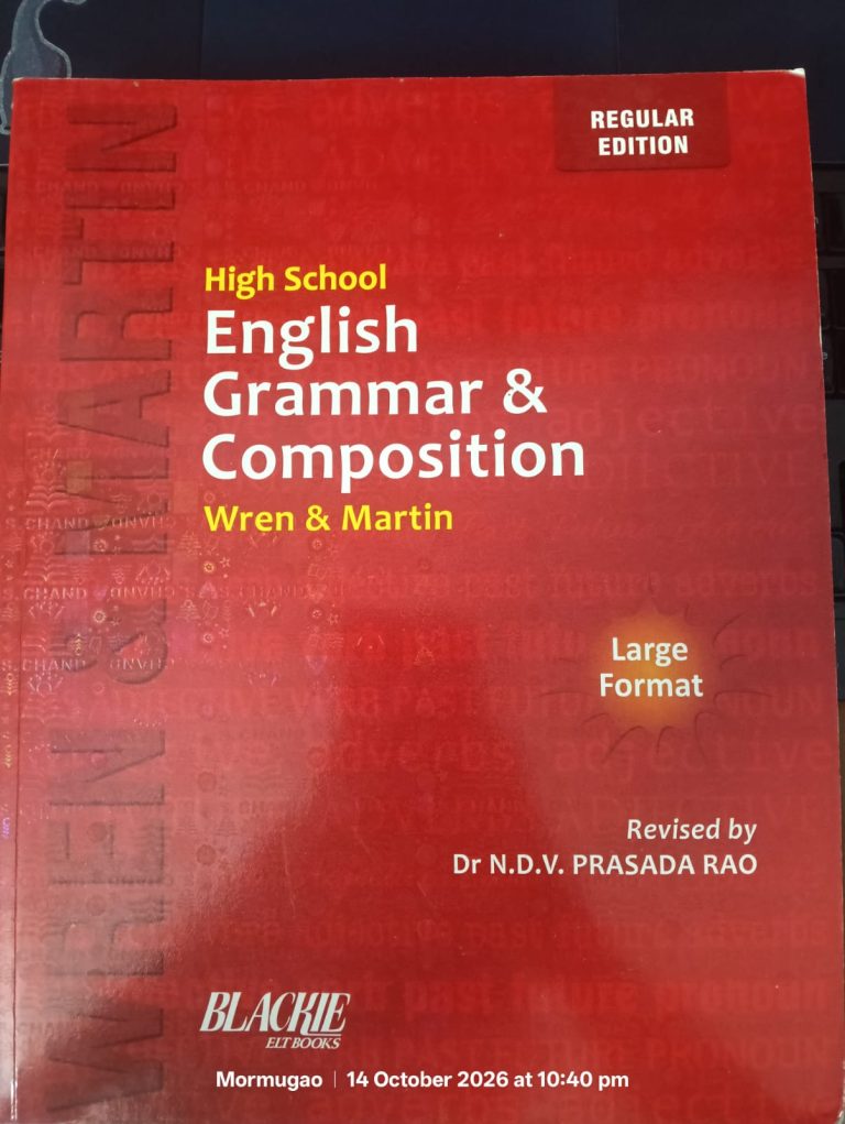 High School English Grammar and Composition