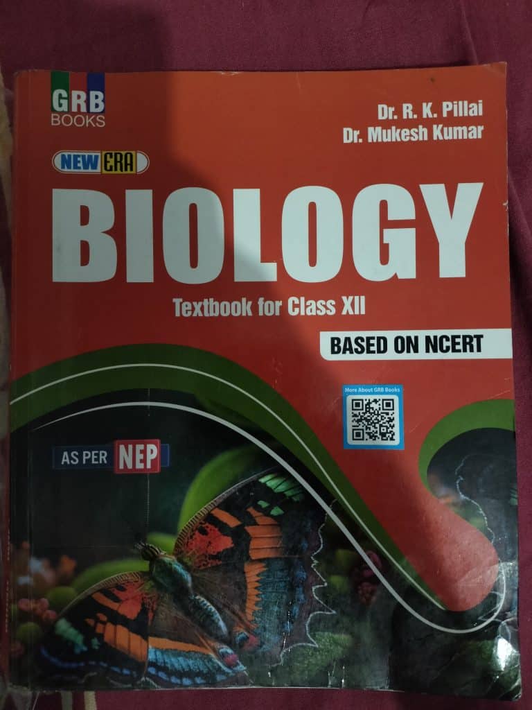 GRB Class 12th NCERT Biology Textbook