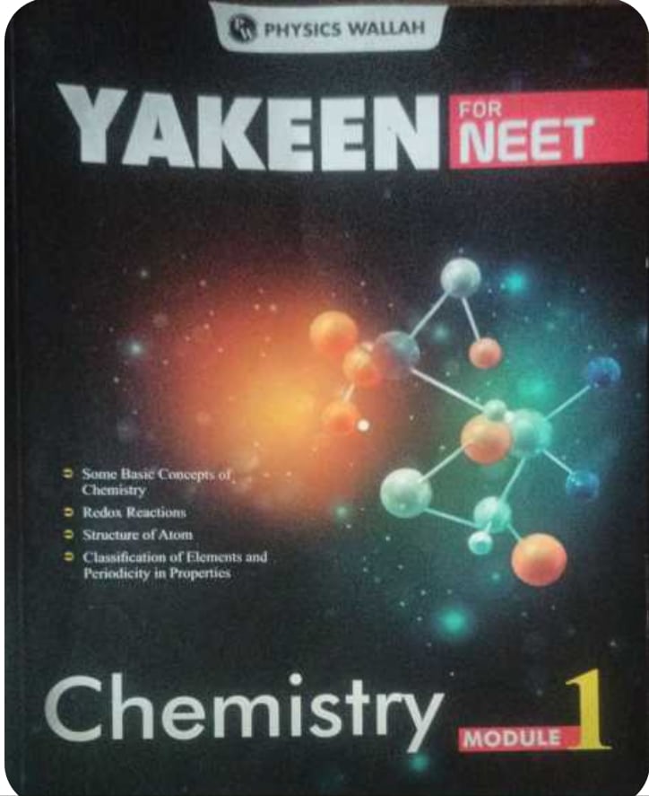 Yakeen NEET PW chemistry modules