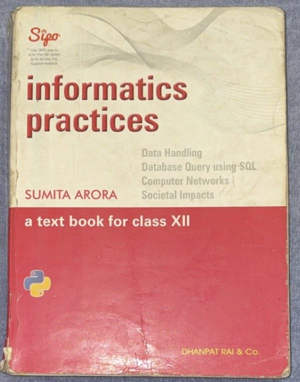 Informatics Practices Class 12 – Sumita Arora