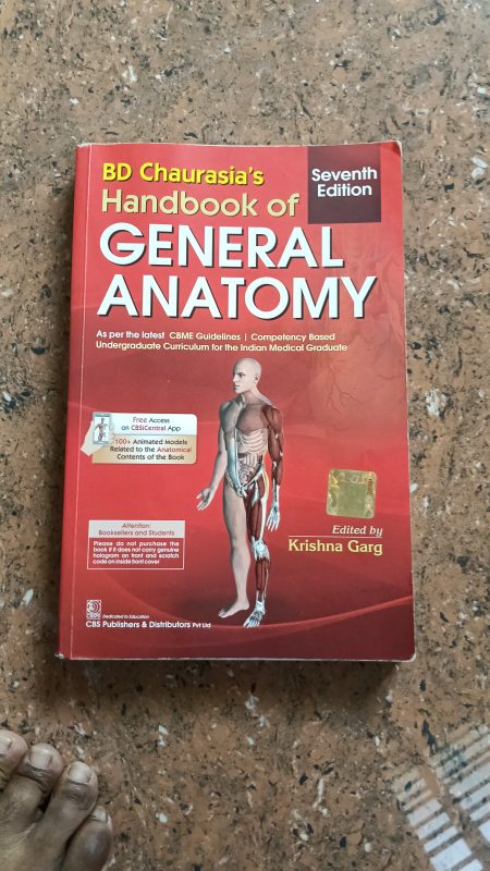 General anatomy handbook