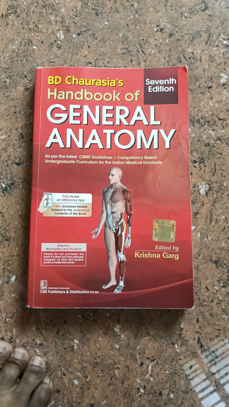 General anatomy handbook