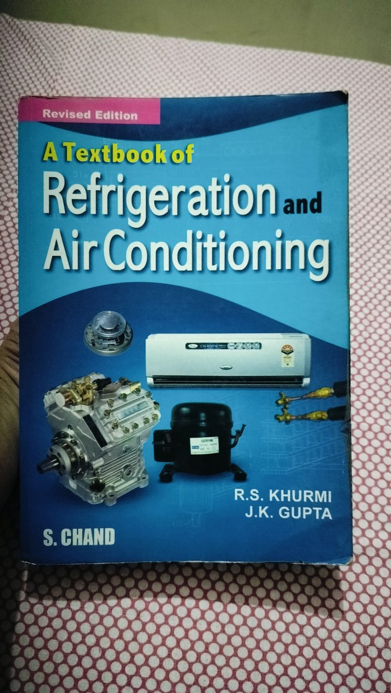 Refrigeration & Air Conditioning (S.Chand)