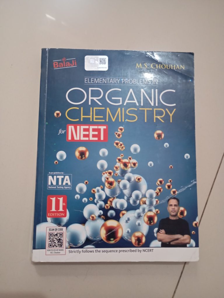 ORGANIC CHEMISTRY for NEET